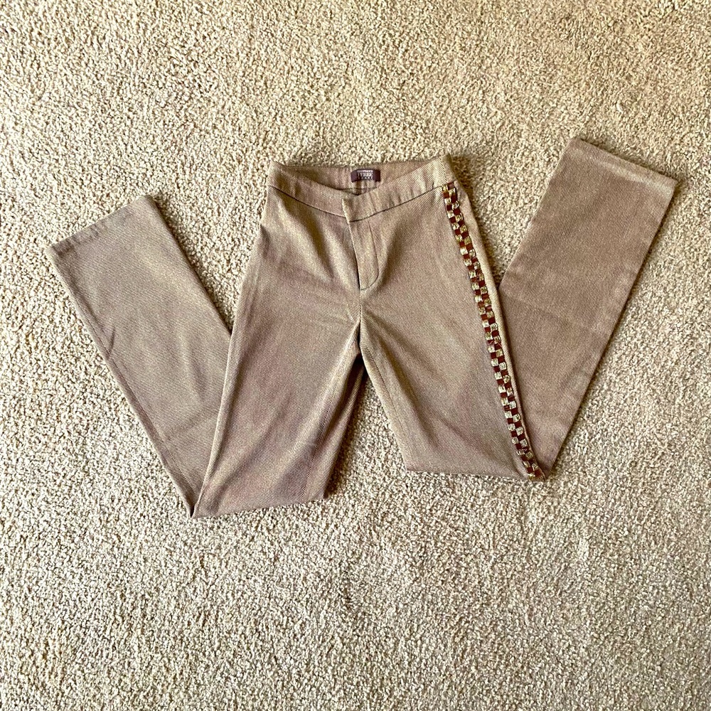 G.Ferre shiny pants
